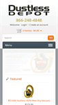 Mobile Screenshot of dustlessdepot.com